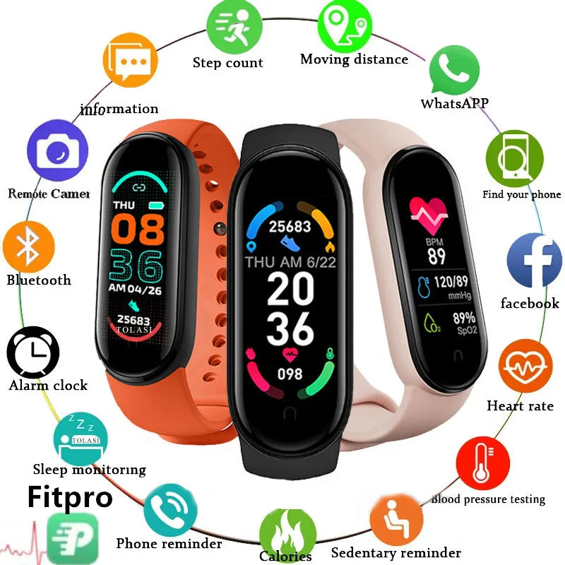 3 Smart Watch Fitness (Free Gift)